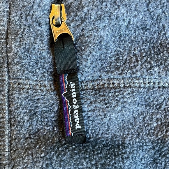 Vintage 90s Patagonia | Original Synchilla Full Zip Fleece Jacket Large Outdoor - Picture 6 of 12